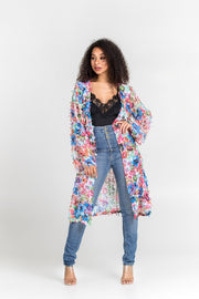 Cover up kimono Dress - Influx Brand